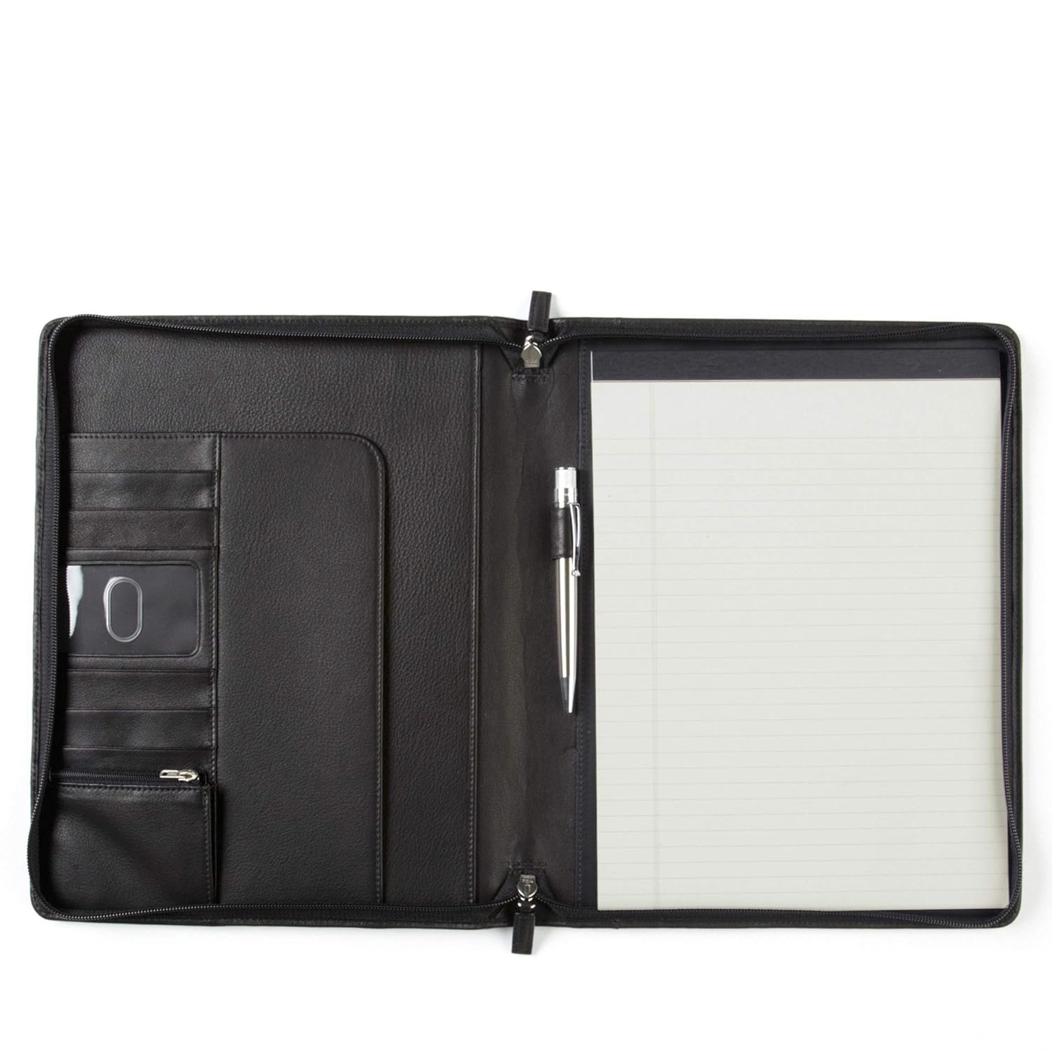 Leatherology Classic Zippered Padfolio Full Grain