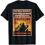 Vintage WW1 Tees WWI Retro Poster World War AdVintage WW1 T-Shirt WWI Retro Poster World War Advertising T-ShirtOEKO-TEX STANDARD 100