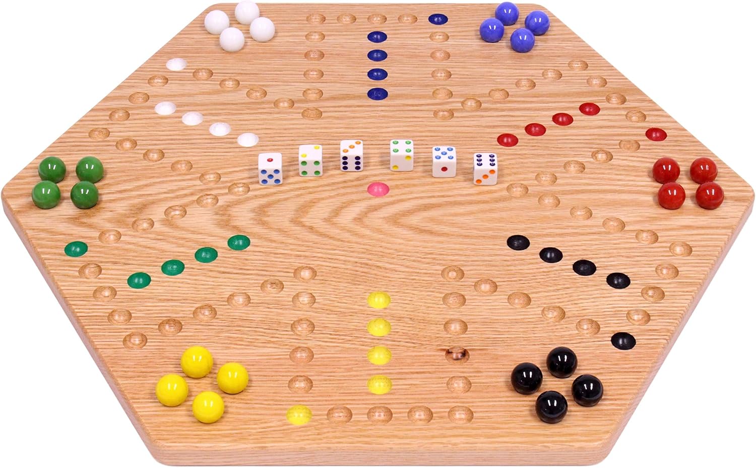 Marble Game BoardAggravation GameWood Board GameColorful Game Room Bar Wall  HangingChinese Checkerslindafrenchgallery dexis-iberica Toys & Games Games  & Puzzles