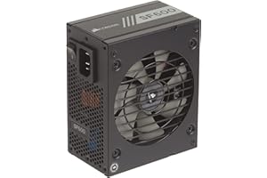 Corsair SF Series, SF600, SFX Form Factor, 600 Watt (600W), Fully Modular Power Supply, 80+ Gold Certified