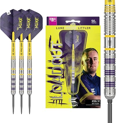 Target Darts Luke Littler Loadout 90% Tungsten 23G Steel Tip Set Swiss Points