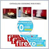Firexo Pan Fire Extinguisher Sachet - Kitchen Cooking Oil Fat Fire Safety view 3