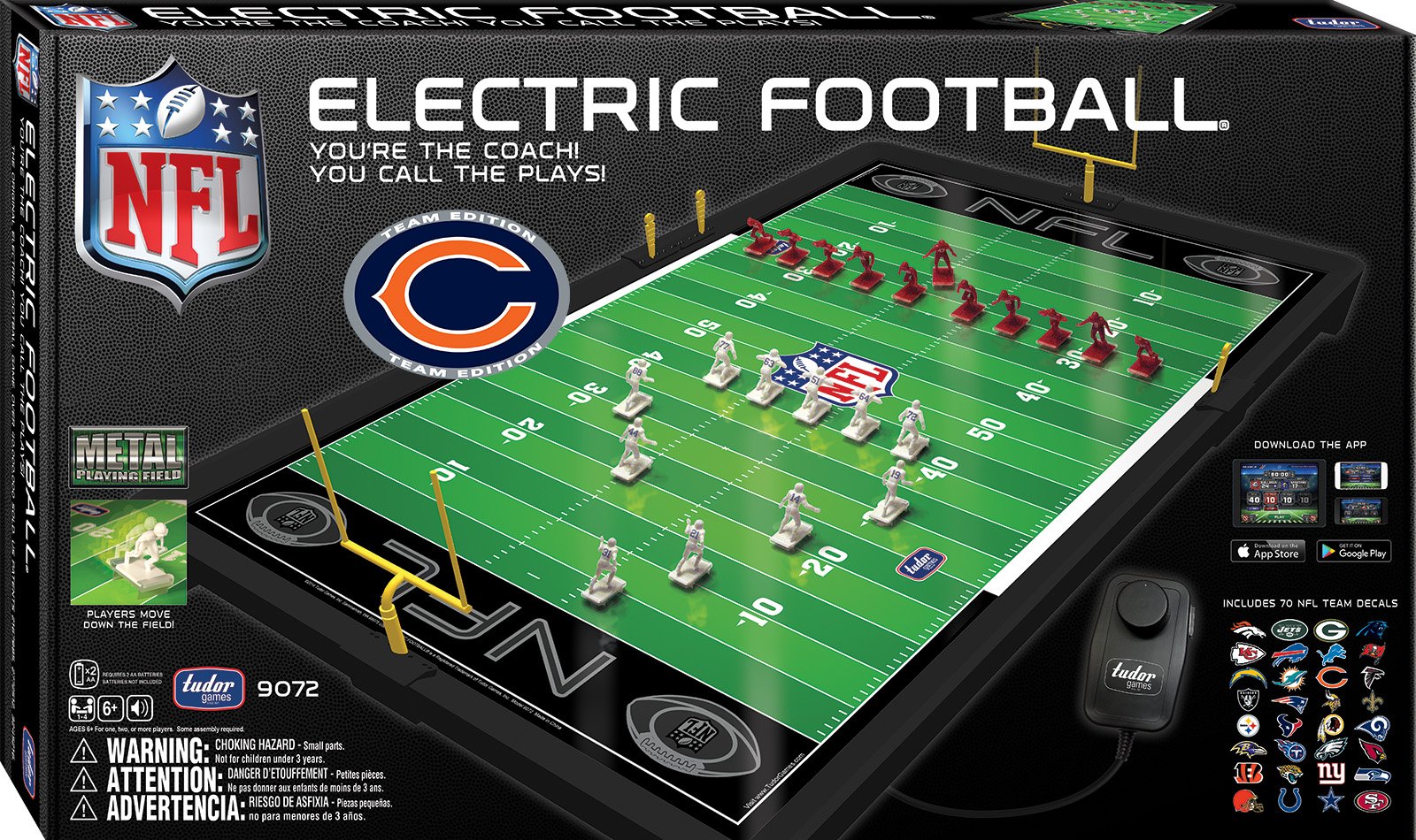 Chicago Bears NFL Electric Football Game eBay