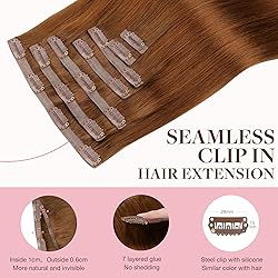 GOO GOO Clip in Hair Extensions Real Human