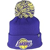 ZHATS NBA Unisex Kids NBA Officially Licensed Youth Beanie Pom Icon Team Color