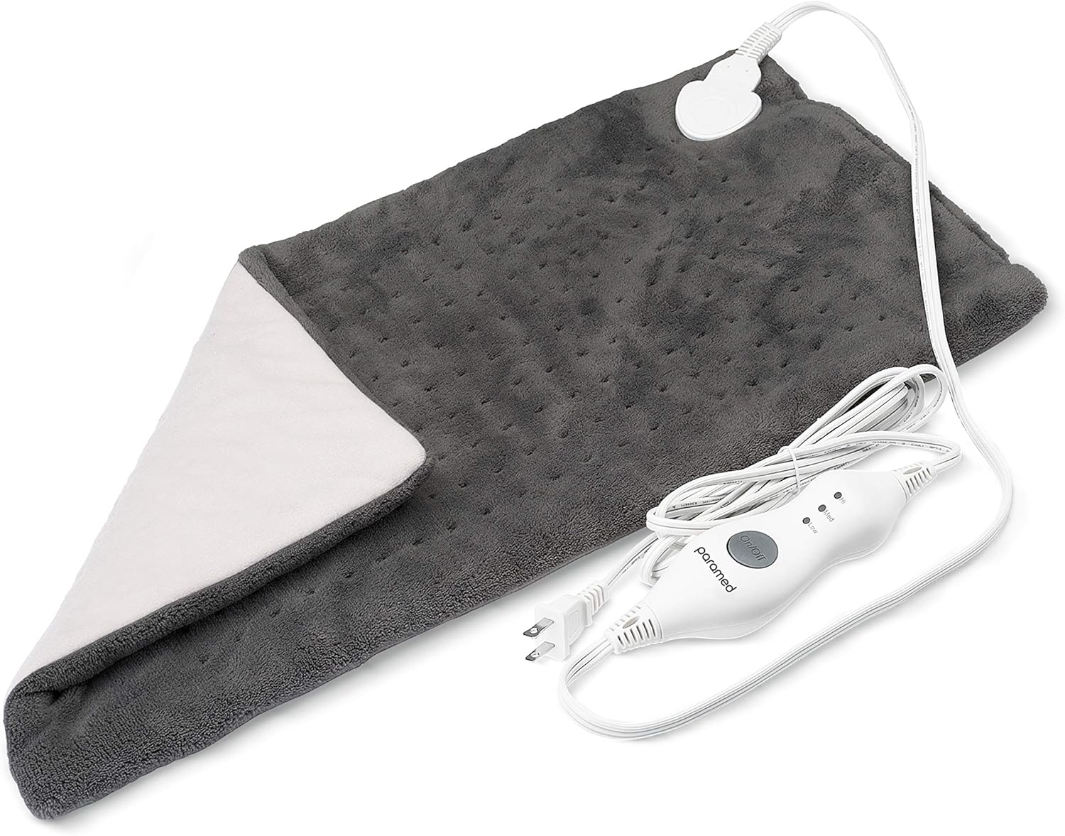 PARAMED XL King Size Heating Pad Extra Large 12” x 24”: Health & Personal Care