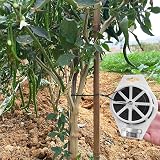tenn well Garden Wire with Cutter 328 Feet Plant Twist Ties Black view 6