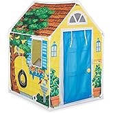 Melissa & Doug Cozy Cottage Fabric Play Tent and Storage Tote