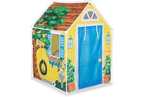 Melissa & Doug Cozy Cottage Fabric Play Tent and Storage Tote