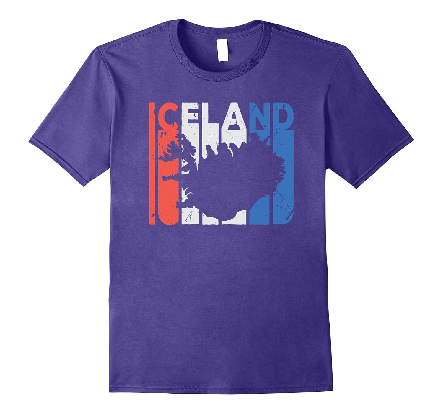 Iceland Vintage Retro T Shirt-ANZ