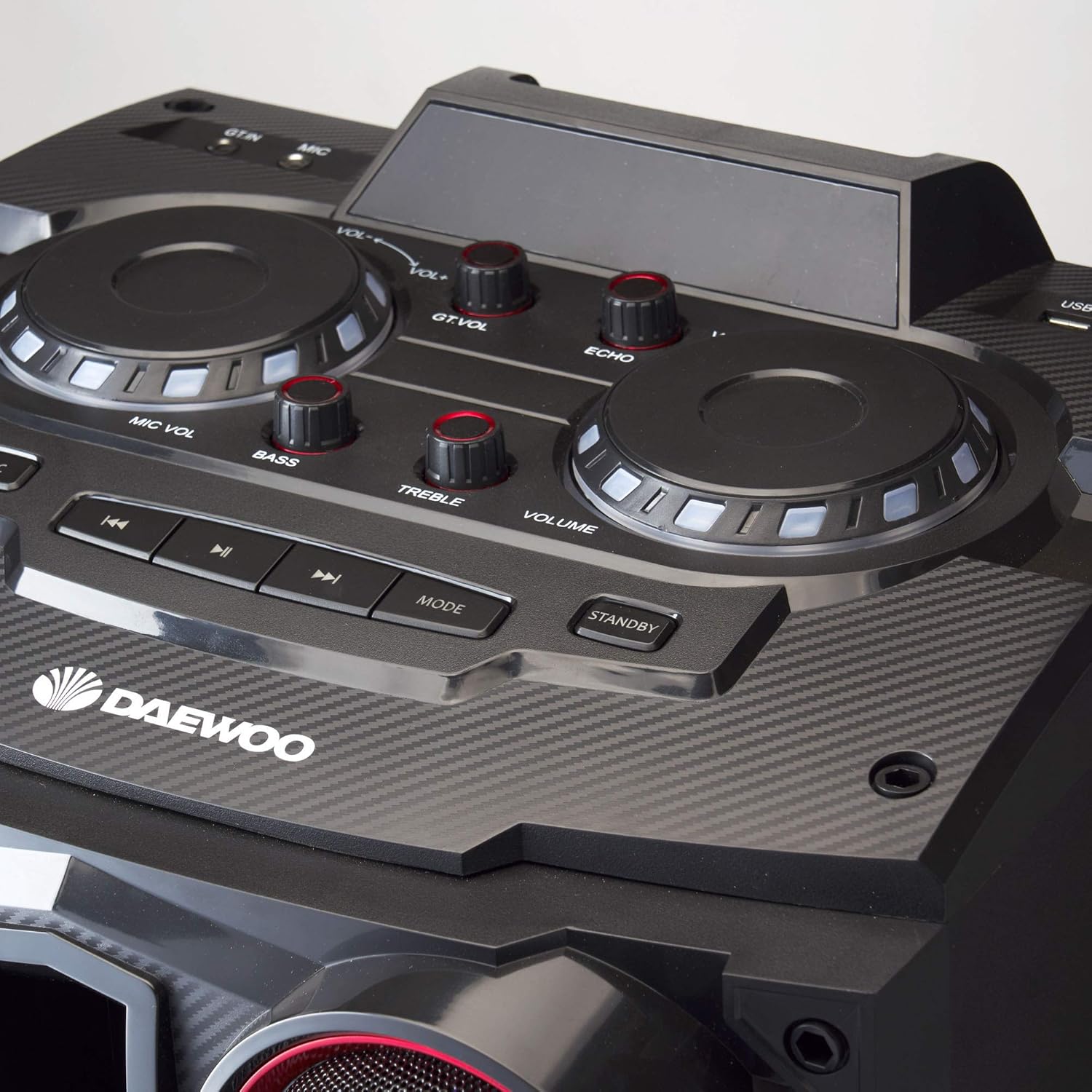 daewoo bluetooth subwoofer party speaker