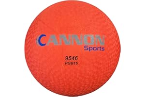 Cannon Sports Durable Rubber Playground Ball for Multi-Game Fun - Perfect for 4-Square, Kickball, Dodgeball, and Handball - M