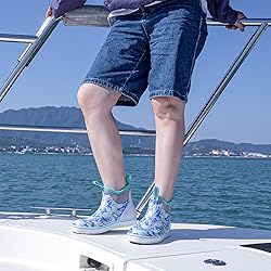 Kalkal Women's Deck Boots, Waterproof Ankle Rain