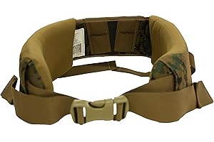 Military Outdoor Clothing Previously Issued US GI Marpat Hip Belt, OD Green, One Size