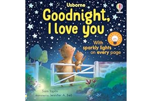 Goodnight, I Love You: A Luminous Bedtime Book with Real Lights on Each Page – A Perfect Baby Shower Gift Book (Twinkly Twinkly)
