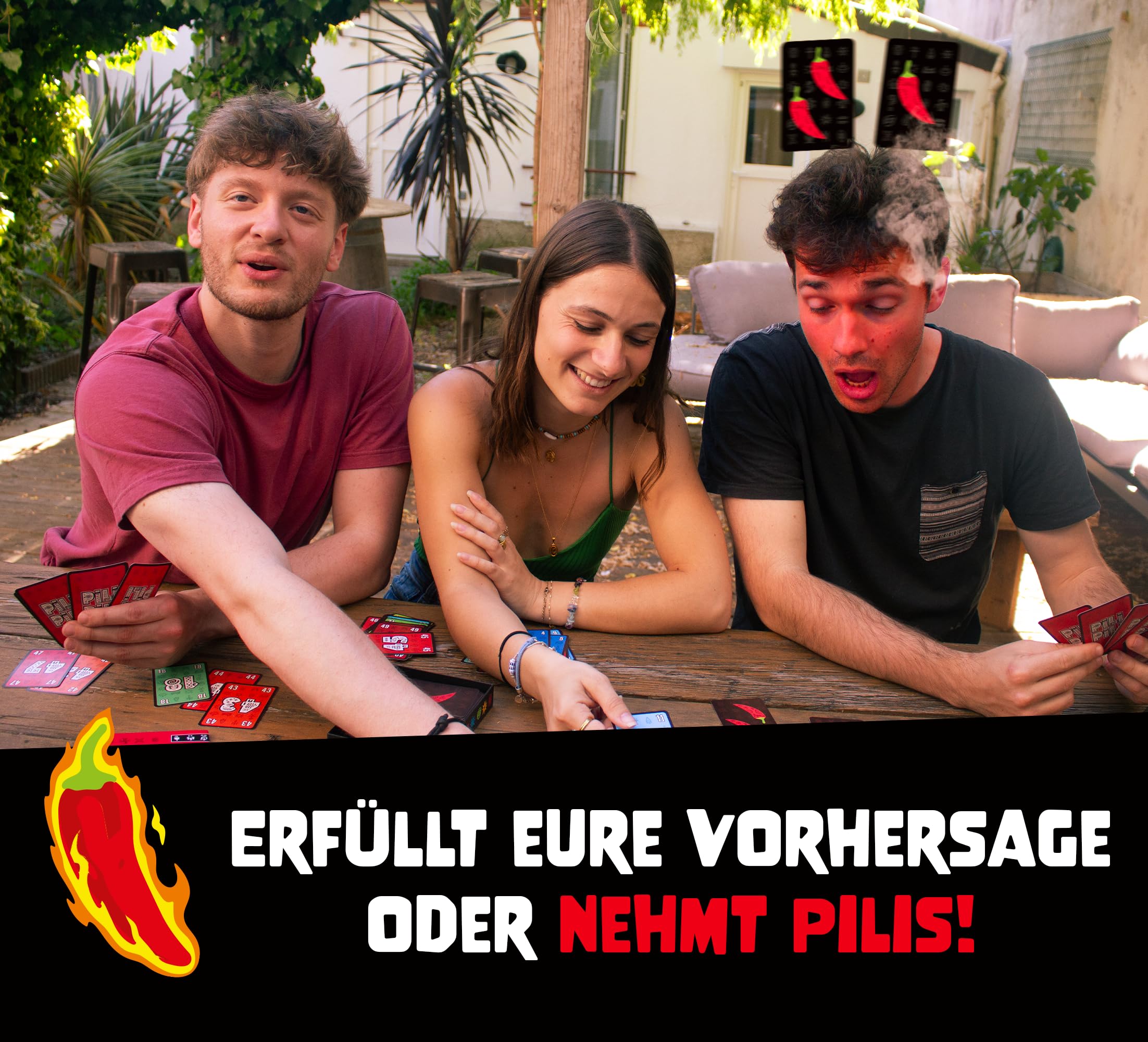 ATM Gaming PILI PILI – Gesellschaftsspiel – Gewinner des Großen Spielzeugpreises 2025 – Taktisches Stichkartenspiel – 2 bis 8 Spieler 4