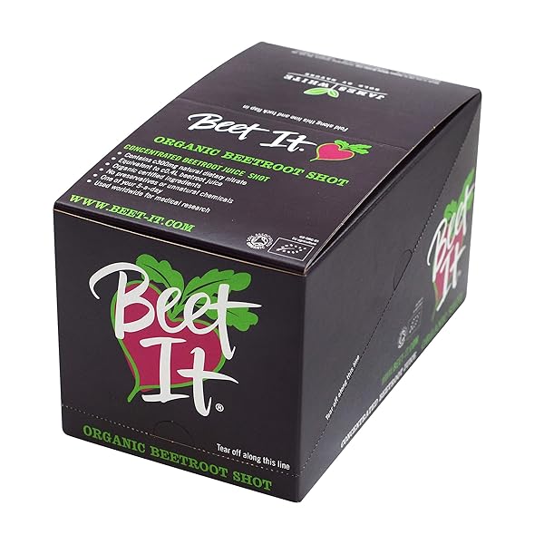 BEET IT CIRCULATION NITRITE 300 – ORGANIC BEET JUICE SHOTS – CONCENTRATED NON GMO BEET SHOTS (15X2.4 FL. OZ.) – NATURAL SOURCE OF DIETARY NITRATE FOR HEART HEALTH.…