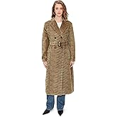 LAMARQUE Women's Leslie Faux Hair Trench Coat