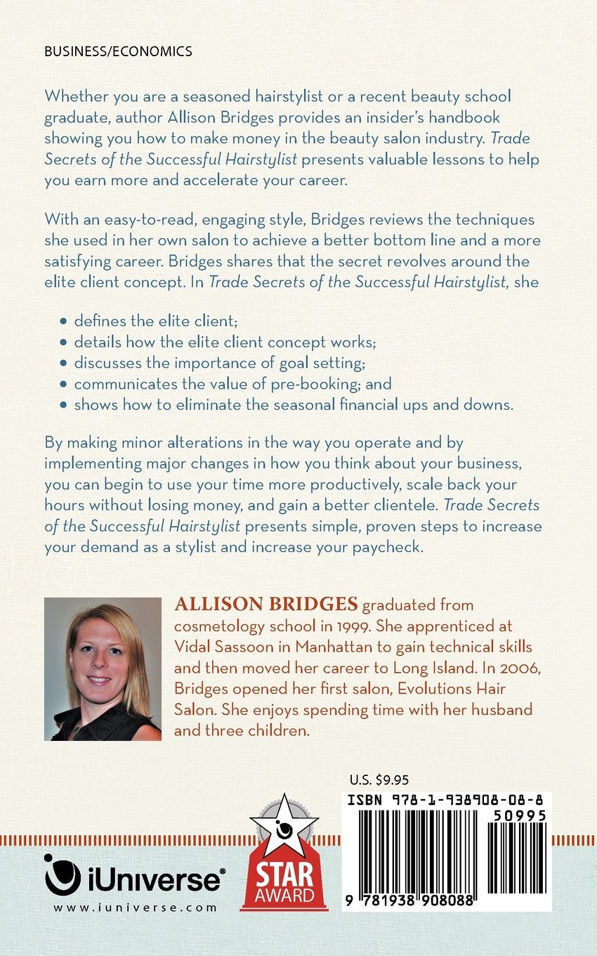 Trade Secrets Of The Successful Hairstylist The Successful