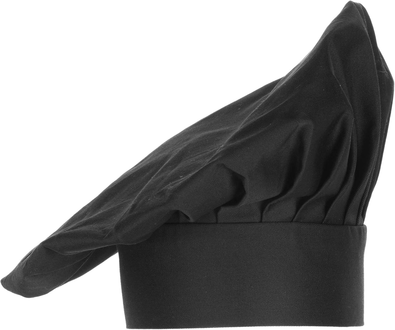 Chef Works unisex adult Chef Hat apparel accessories, Black, One Size US: Clothing