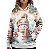 HIVICHI Graphic Hoodies for Women Cute Printed Funny Designed Trendy Cool Colorful Novelty Fashion Pullover Hooded Sweatshirt