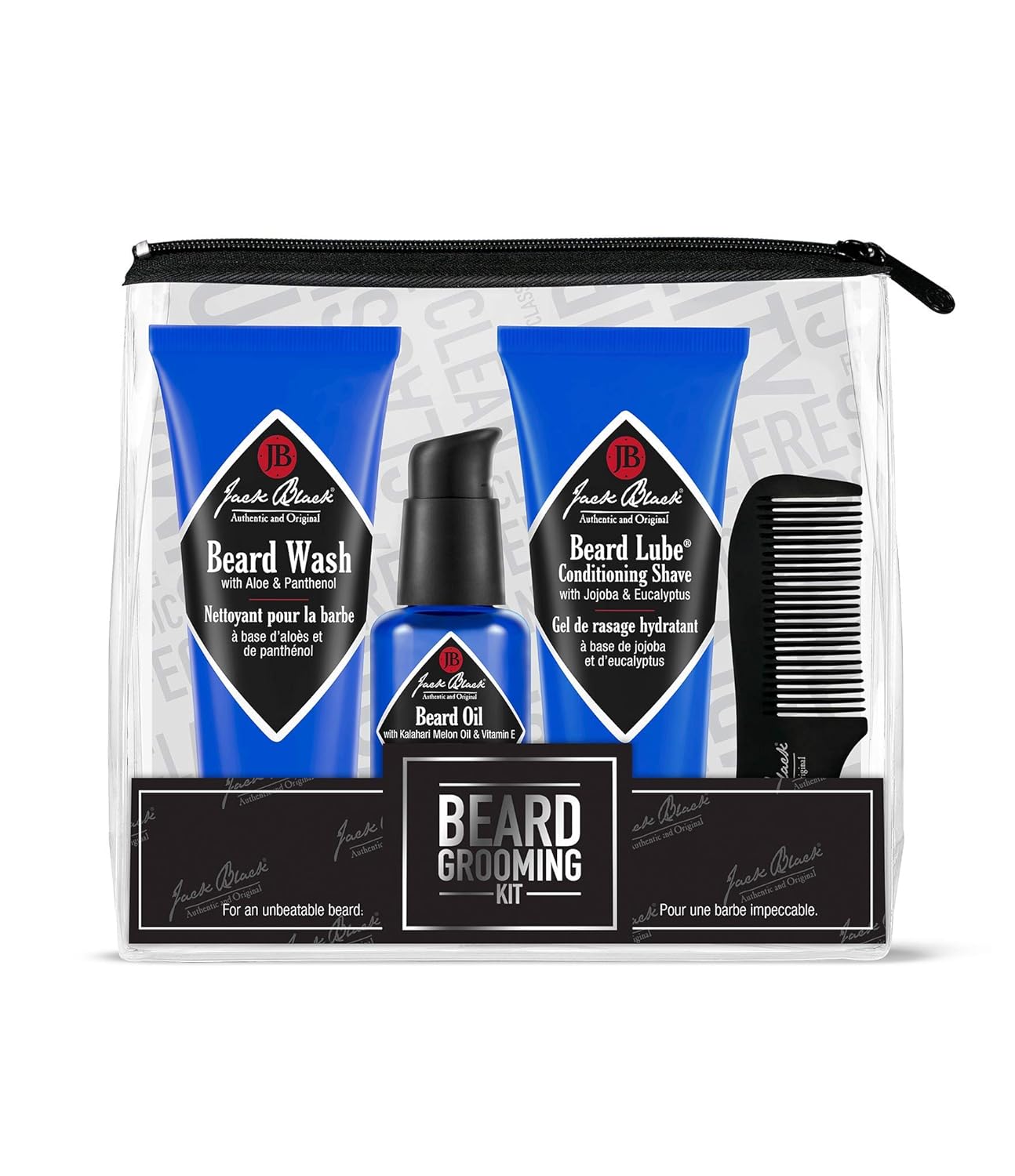 afro beard grooming kit
