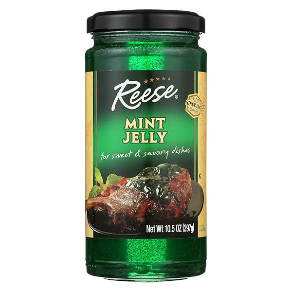 REESE JELLY, MINT SAUCE, 10.50 OUNCE (PACK OF 12)