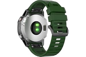 REYDA Silicone Band Compatible with Garmin Fenix 8 47mm/E 47mm, 22mm Quick Fit Watch Band Soft Breathable Silicone Bracelet Wristband Replacement Band for Garmin Approach S70 47mm/S62/S60/Descent G1