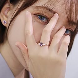 VEMAZA Color Change Alexandrite Ring 925 Sterling