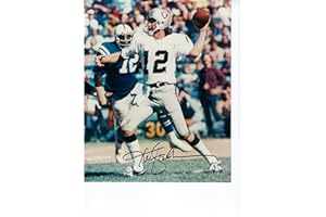 GFSF Ken Stabler autographed 8x10 color photograph Oakland Raiders