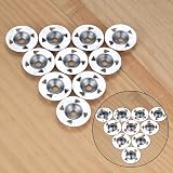 LJHOME 220 Pcs Easy Fix Washers 35mm Galvanised Steel for Insulation Boards view 5