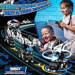 SnowRap Remote Control Transforming Car, One-Click