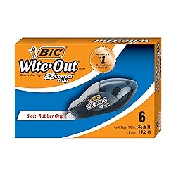 BIC Wite-Out Brand EZ Correct Grip Correction