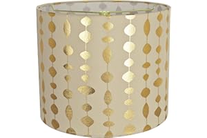 Aspen Creative 31097 Construction Lamp Shade, 12" x 12" x 10", Brown