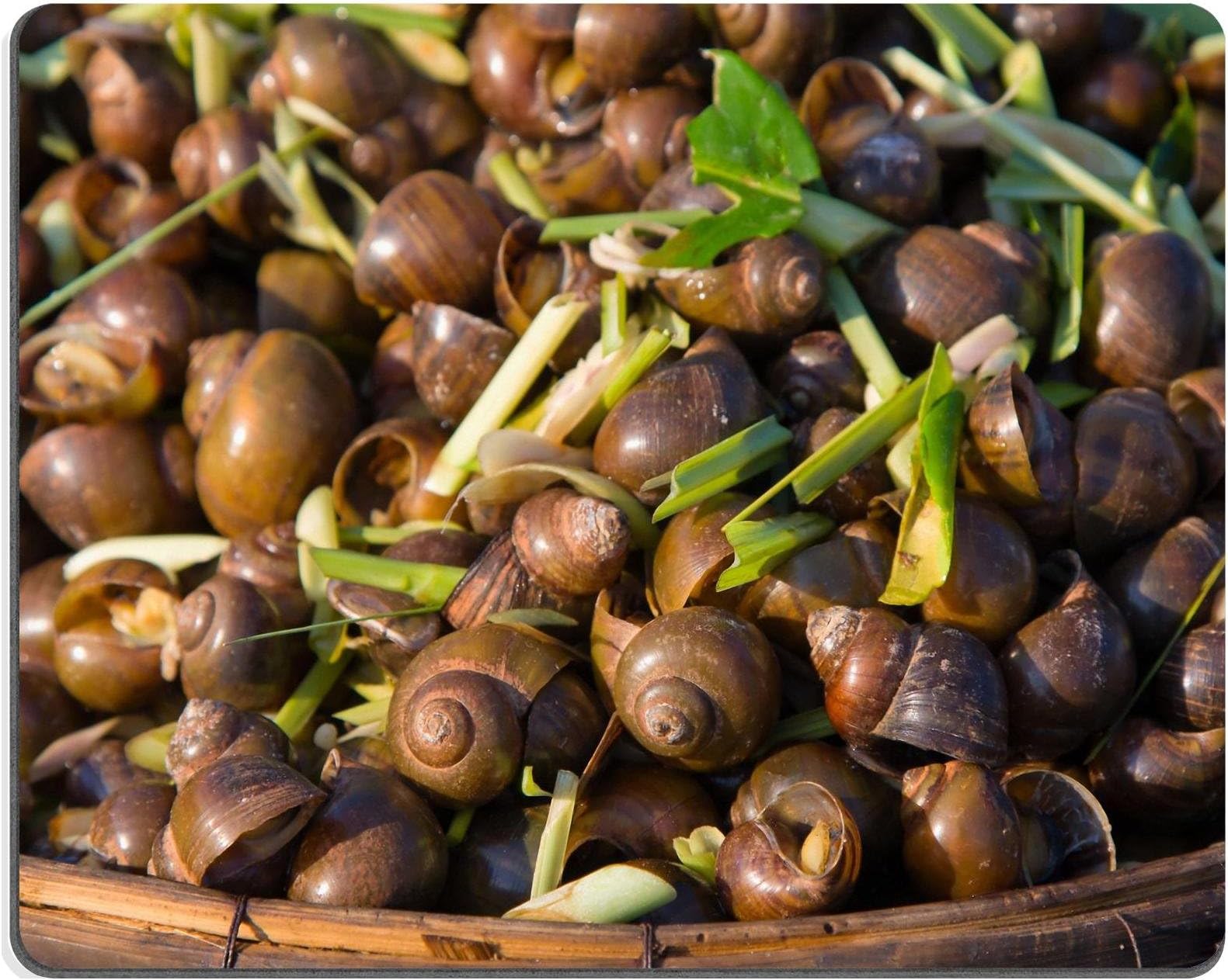 Liili Mouse Pad Natural Rubber Mousepad IMAGE ID: 14254048 Hot and spicy fried shell Cambodia