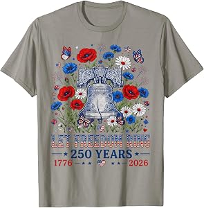 Let Freedom Ring 250 Years Liberty Bell 2026 4th of July T-Shirt