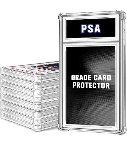 TCG Bumper PSA Graded Card Case Protector - Protección para tarjetas coleccionables PSA - Protector de silicona para PSA Slabs JohtoMarket ( Sparkling Sunset