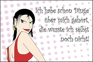 Coole Frauen Sprüche Schild 941s Dinge Gehört 295cm