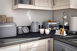 Swan Retro 4 Slice Toaster, Gray