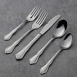 Oneida B552004C True Rose Everyday Flatware Dinner