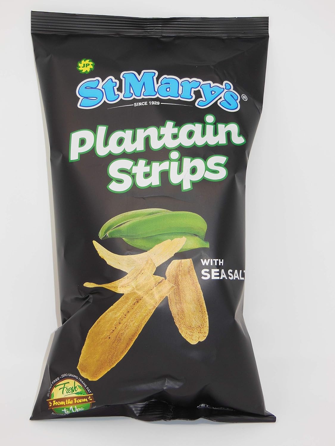 St. Mary's Plantain Strips - Gluten Free Chips 4.9 ounce - Large - Pack of 3