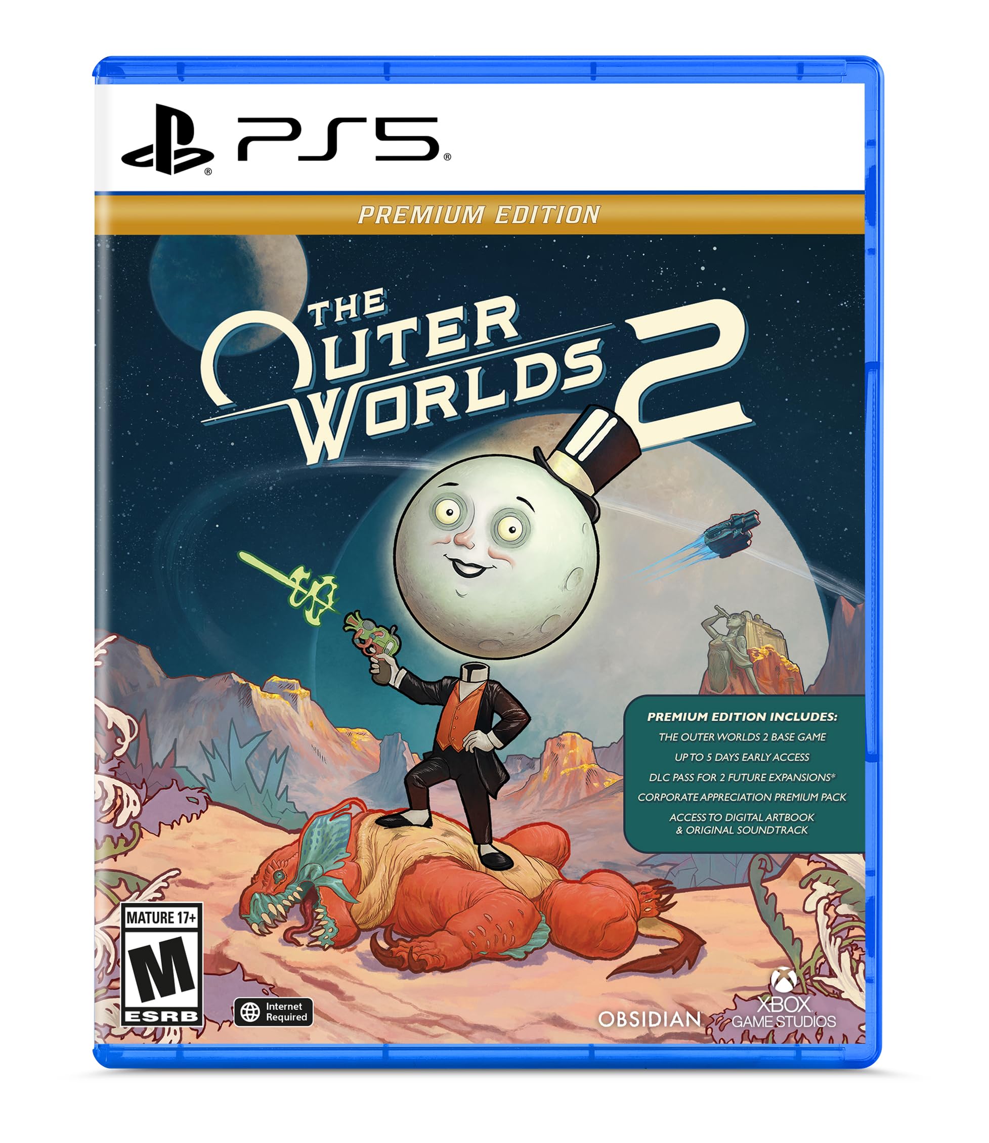 The Outer Worlds 2 – Premium Edition – PlayStation® 5 [Disc + Code in Box]
