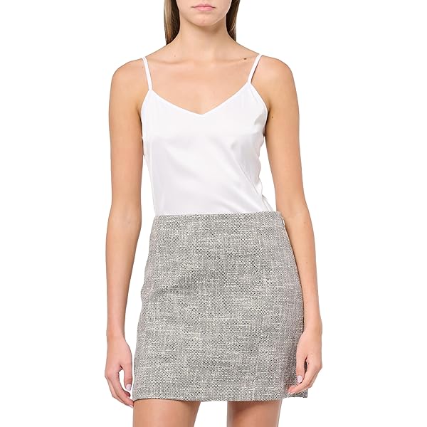 Theory Women's Skinny Pencil Skirt, Charcoal Melange, 8 at Amazon