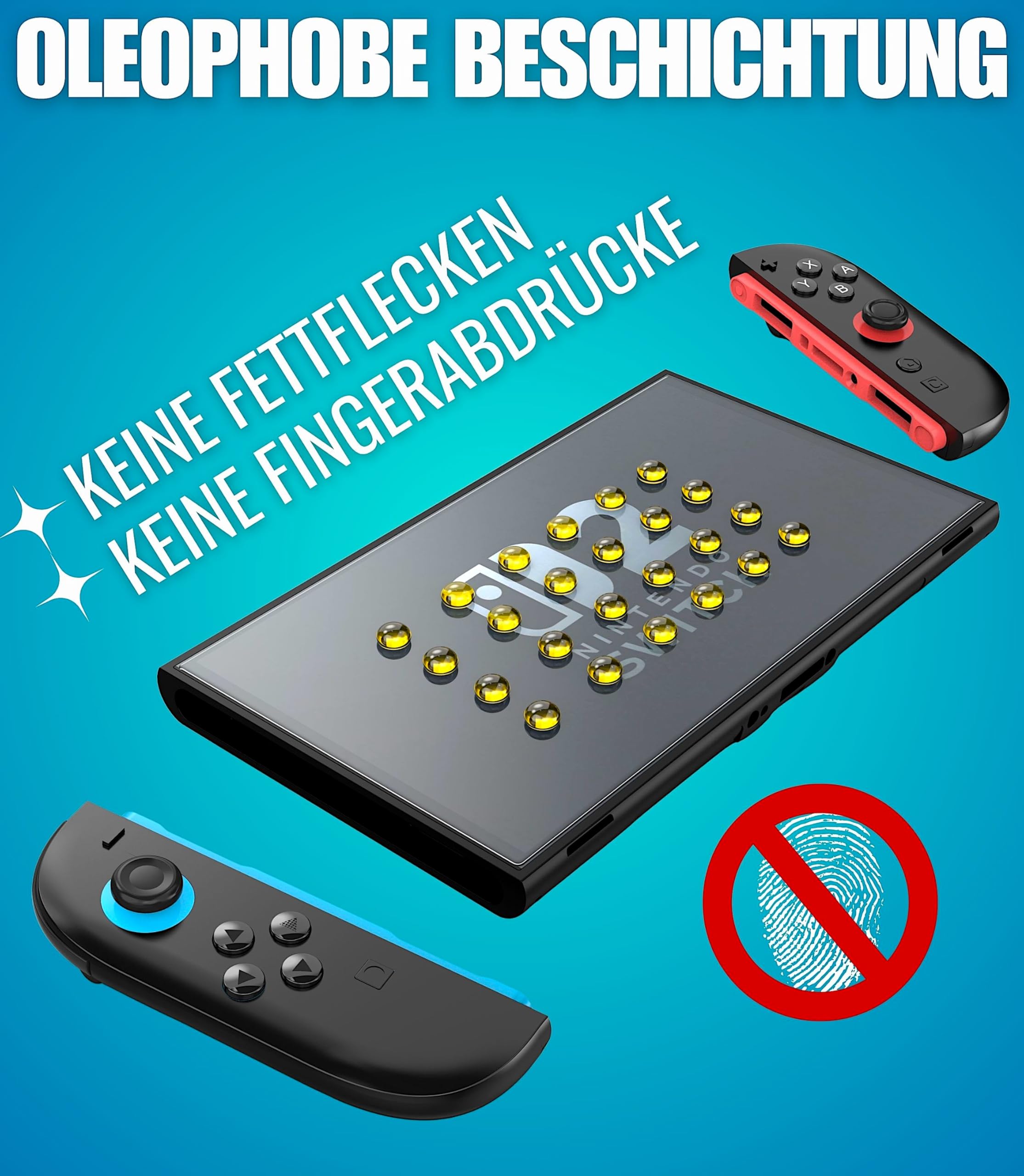 XeloTech Panzerglas für Nintendo Switch 2 (Modell 2025) – 9H Displayschutzfolie, Kratzfest & Full Coverage Schutzfolie, 2 Stück – Getestet von Gamers 8