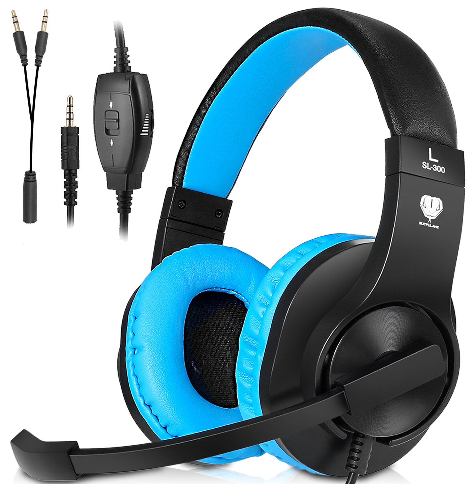 Headset Gaming for PS4 ,Xbox One Controller ,Wired Noise Isolation