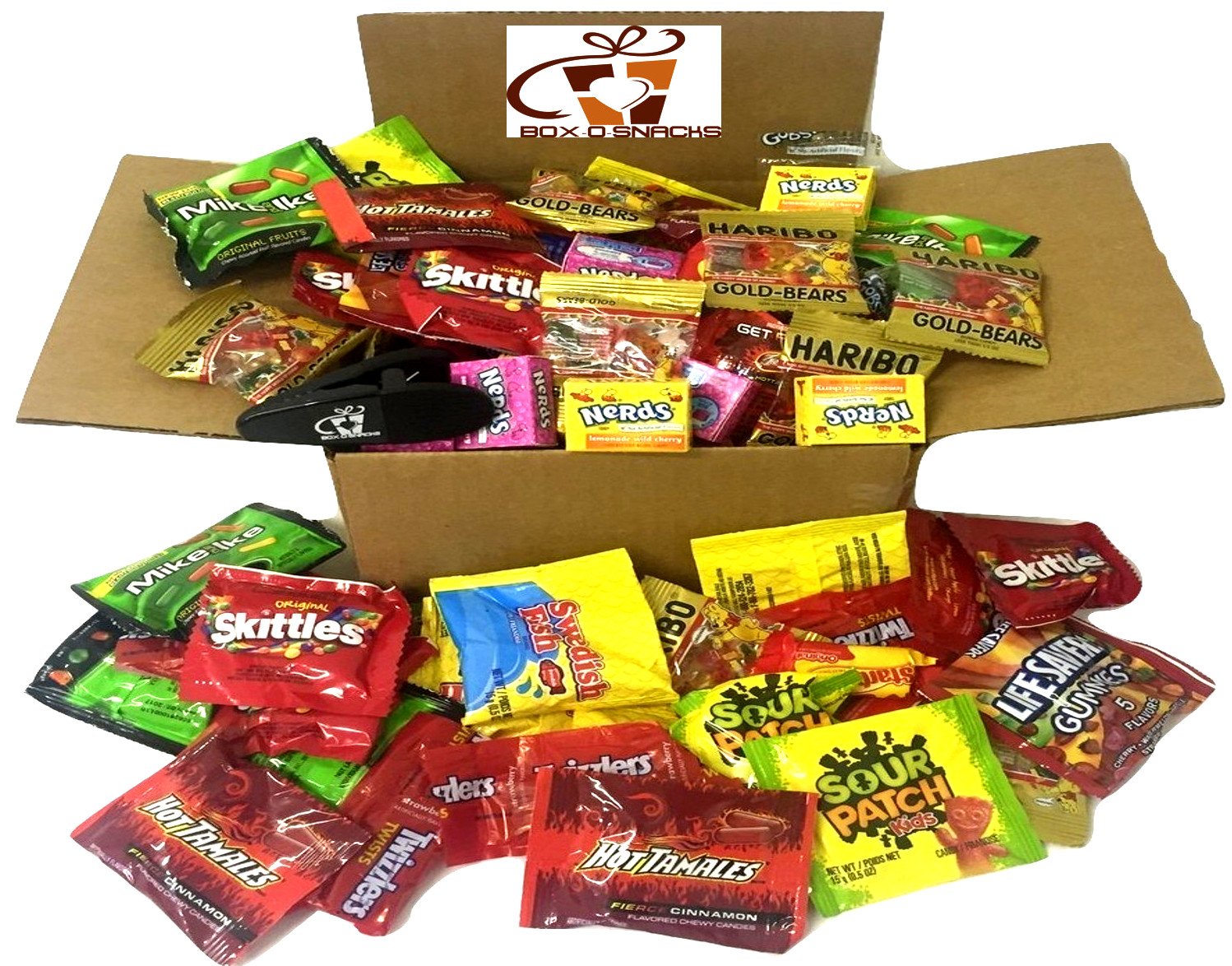 Box-O-Snacks Super Candy Variety Box 3 Pounds of Candy