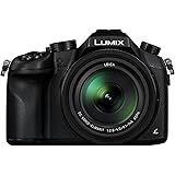 Panasonic LUMIX DMC-FZ1000 Camera, 21.1 Megapixel, 1-inch Sensor, 4K Video, Leica Lens 16X F2.8-4.0 Zoom (Black)