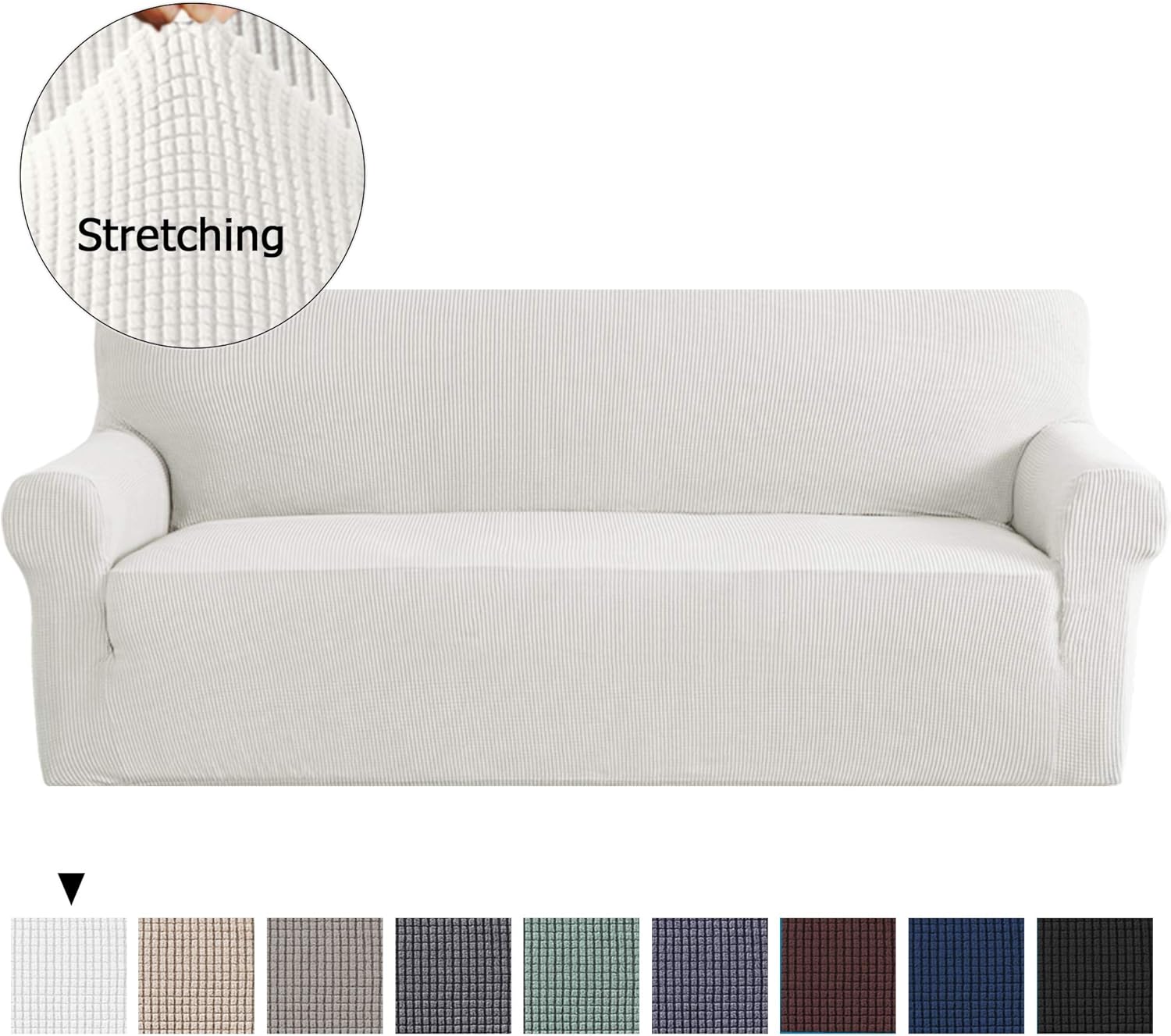 Best sofa cover one piece stretch