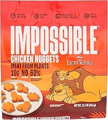 Impossible, Frozen Chicken Nuggets Plant Based, 12.1 Ounce