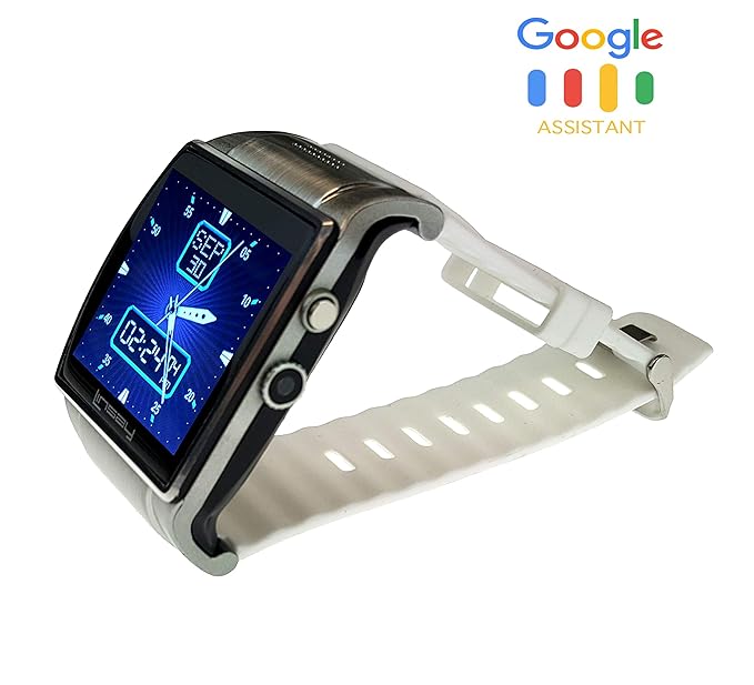 Amazon.com: LINSAY Executive Smart Watch with Camera - White ...